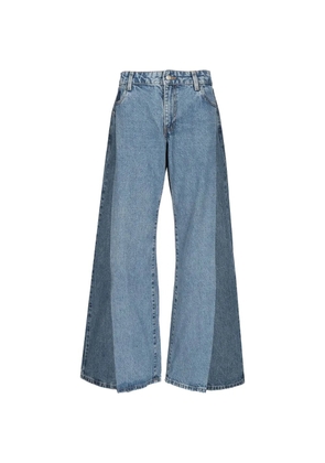 E.L.V. DENIM Freya panelled jeans - Blue