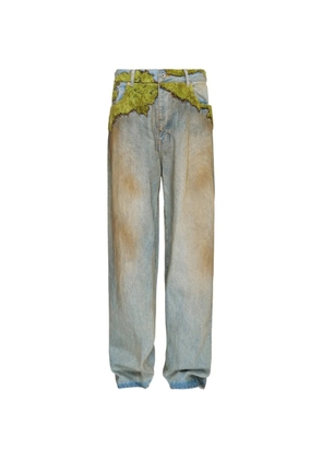 Doublet Moss Grown Wood jeans - Blue