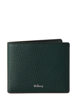 Mulberry heavy-grain leather wallet - Green