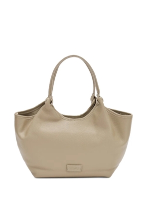 FRAU top-zip tote bag - Neutrals