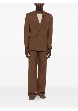 Nineminutes Submarine double-breasted blazer - Brown
