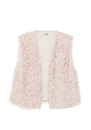 RAME fringe-detail sleeveless jacket - Pink