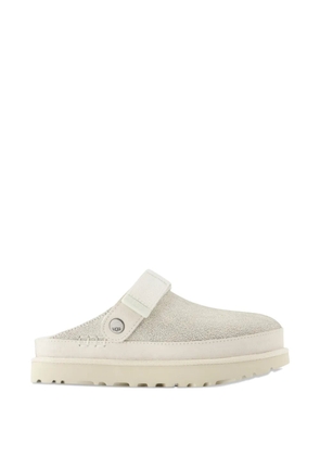UGG Goldenstar crackle-effect mules - Neutrals