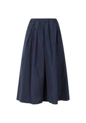 Weekend Max Mara pleated A-line midi skirt - Blue