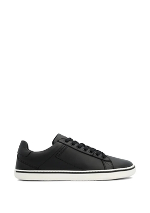 GROUNDS Galaxy leather sneakers - Black