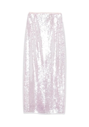 Forte Forte sequin-embellished midi skirt - Pink