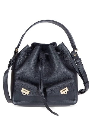 Ferragamo multi-pocket bucket bag - Black