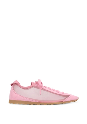 Jacquemus Les Tennis mesh-panel sneakers - White