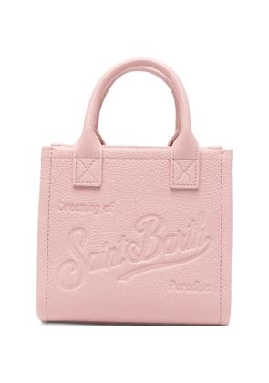 MC2 Saint Barth Vanity logo-debossed tote bag - Pink