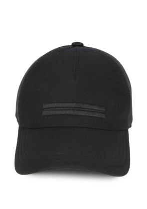 Zegna embroidered baseball cap - Black