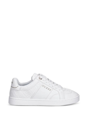 GUESS USA Tablita logo-detail sneakers - White