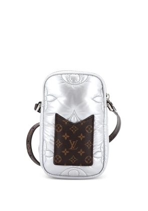Louis Vuitton Pre-Owned Pillow Phone Pouch Monogram Quilted Econyl Nylon crossbody bag - Silver
