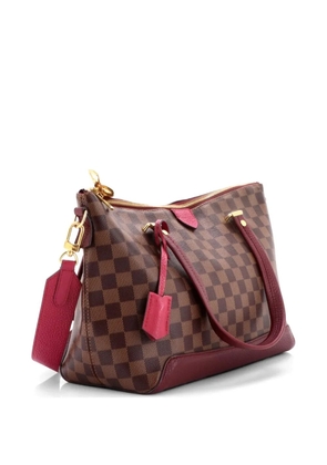 Louis Vuitton Pre-Owned Hyde Park Handbag Damier with Leather satchel - Red