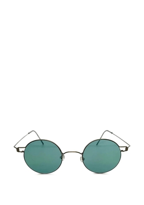 Lindberg round-frame titanium sunglasses - Grey