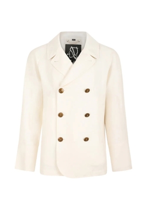 Sealup double-breasted notched-lapel jacket - Neutrals