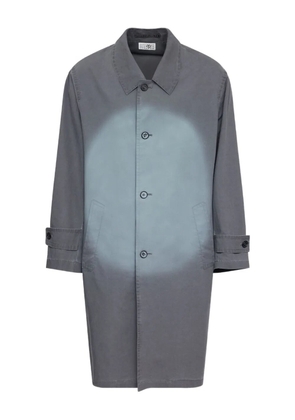 MM6 Maison Margiela button-front single-breasted coat - Grey