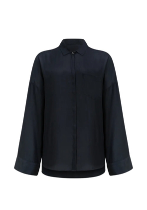 Nine In The Morning chest-pocket long-sleeve shirt - Blue