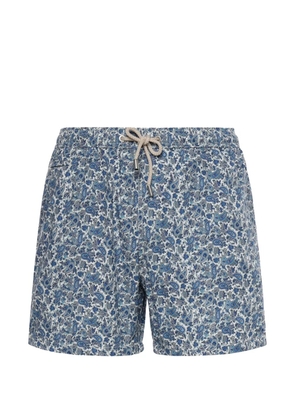 MC2 Saint Barth Lightweight paisley-print swim shorts - White