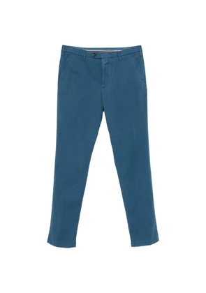 Canali straight-leg chino trousers - Blue