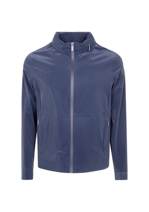 RRD logo-patch zip-up jacket - Blue