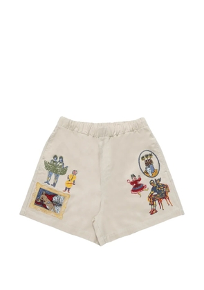 Samuel Zelig Northfield shorts - Neutrals