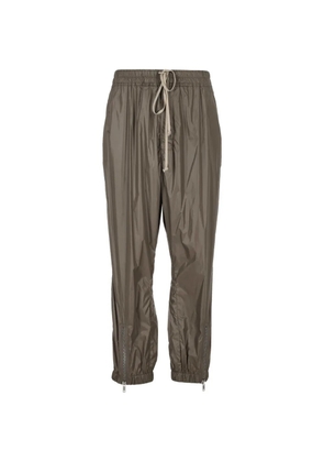 Rick Owens Tecuatl zip-cuff track pants - Brown