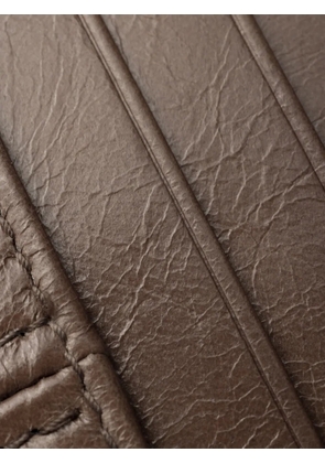 Prada leather card holder - Grey