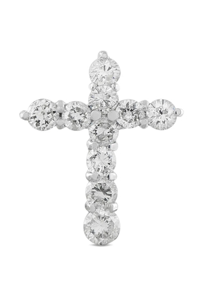 LB Exclusive diamond cross pendant - Silver