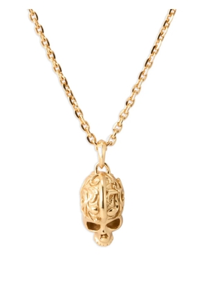 Emanuele Bicocchi large Skull necklace - Gold