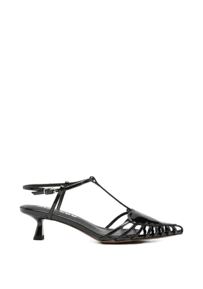 Bibi Lou May heart-motif sandals - Black
