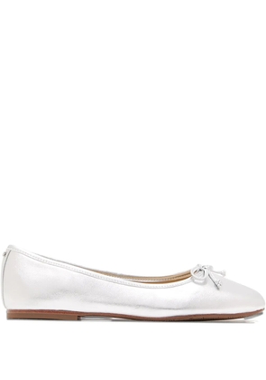Sam Edelman bow-detail ballerine shoes - Silver