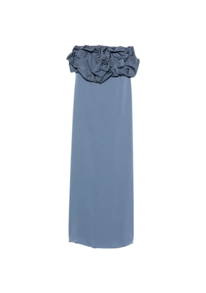 Max Mara Operoso strapless maxi dress - Blue