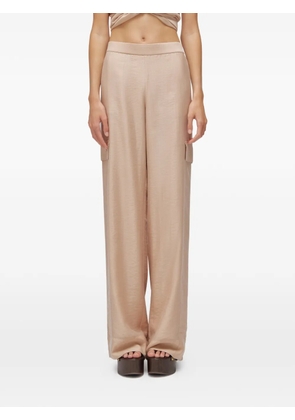 Blugirl lace-trim cargo pants - Neutrals