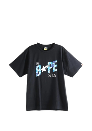 A BATHING APE® Bape Sta camo-print T-shirt - Black