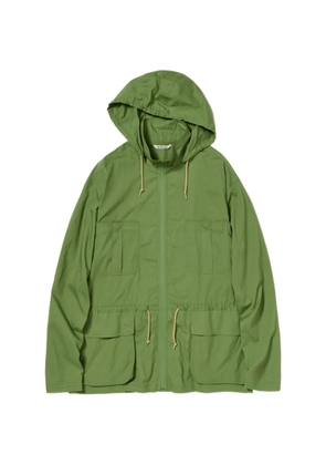 Auralee cotton-lawn hooded jacket - Green