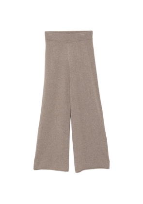 James Perse cashmere knitted trousers - Neutrals