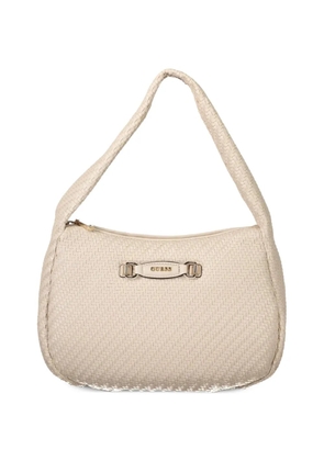 GUESS USA woven-design shoulder bag - Neutrals