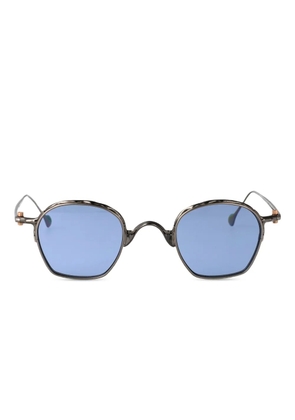 Yohji Yamamoto geometric-frame sunglasses - Grey