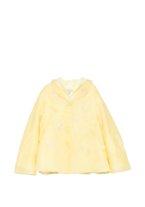 SHIATZY CHEN oganza embroidered jacket two-piece set - Yellow