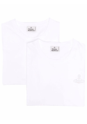 Vivienne Westwood pack-of-two Orb logo-print T-shirt - White