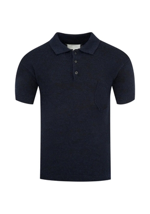 Maison Margiela short-sleeved polo shirt - Blue
