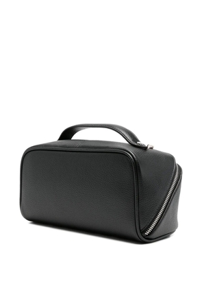 Vivienne Westwood Cosmetic Case Orb leather makeup bag - Black
