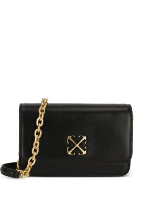 Off-White chain-link shoulder bag - Black