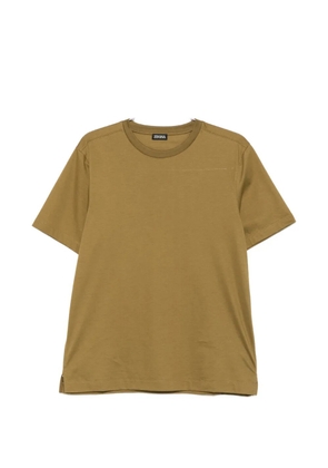 Zegna round-neck short-sleeve T-shirt - Green