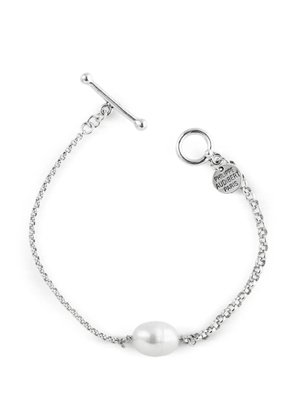 Philippe Audibert Nava pearl-embellished bracelet - Silver