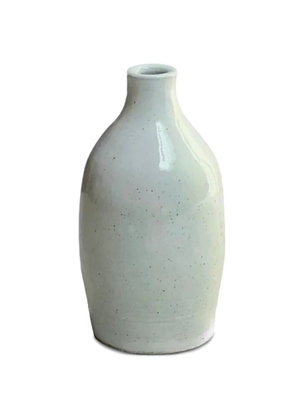 Incausa stoneware flower vase - Green