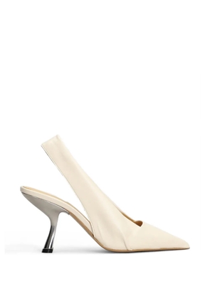 ALCHIMIA pointed-toe slingback pumps - Neutrals