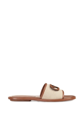 Sergio Rossi Surge logo-detail sandals - Neutrals