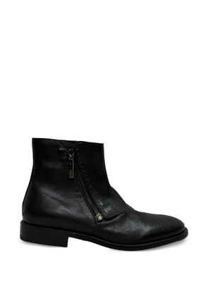 Etro Vintage brogue-detail ankle boots - Black