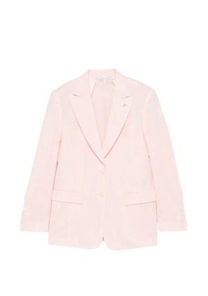Manuel Ritz peak-lapels single-breasted jacket - Pink